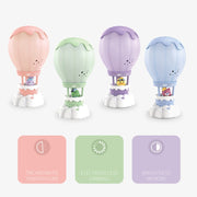 Cartoon Balloon Shape USB Charging Eye Protection LED Night Light Bedroom Reading Table Lamp, Color: Green