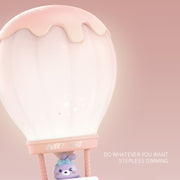 Cartoon Balloon Shape USB Charging Eye Protection LED Night Light Bedroom Reading Table Lamp, Color: Blue