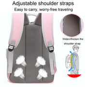 Pets Colorful Double Shoulder Bag Cats And Dogs Outing Carrying Capsule Backpacks(Model 6 Black)