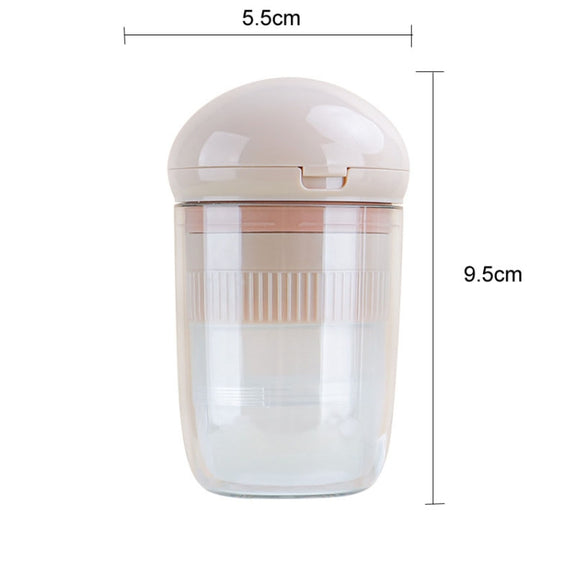 Portable 4 In 1 Mini Pill Box Multifunctional Cutting And Dispensing Device(Green)