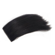 Invisible Pad Hair Roots Both Sides Puffy Wig Piece Faux Hair Extension Pad Hair Piece, Color: 30cm Natural Black