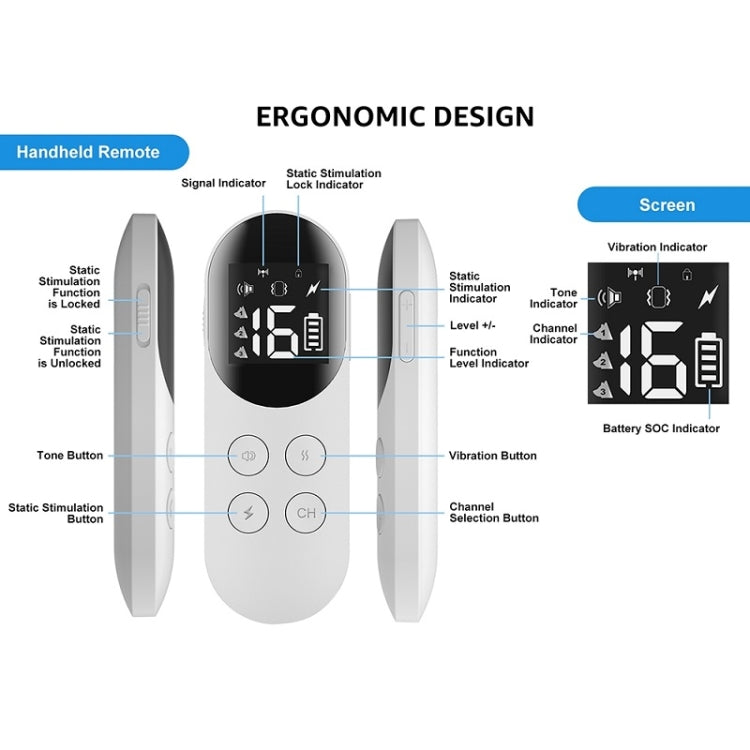 Pet Dog Training Anti-barking Collar Smart Remote Control(Random Color Delivery) - Training Aids by PMC TechLife | Online Shopping South Africa | PMC TechLife | Buy Now Pay Later Mobicred