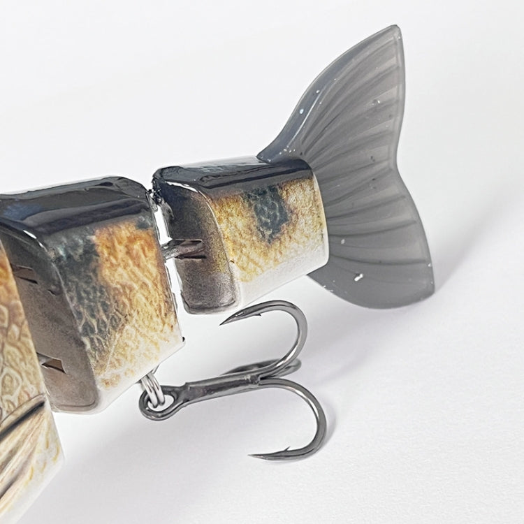 With Tongue Plate 3 Section Bionic Fish Lua Sea Fishing Freshwater Universal Floating Fake Bait(LK088-03) - Fishing Lures by PMC TechLife | Online Shopping South Africa | PMC TechLife | Buy Now Pay Later Mobicred
