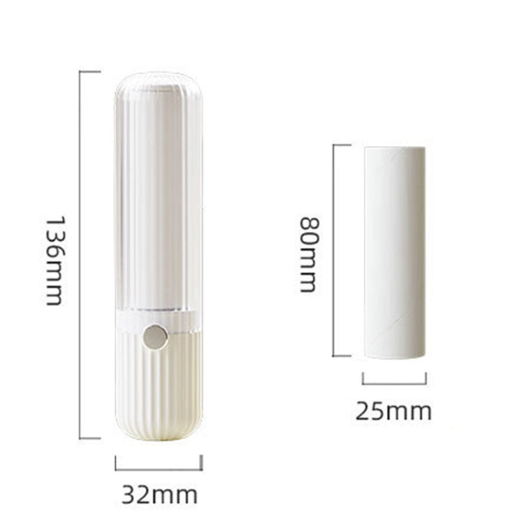 Portable Replaceable Clothing Hair Sticker Household And Pet Hair Removal Tool(Yellow) - free shipping - PMc TechLife - Order now!