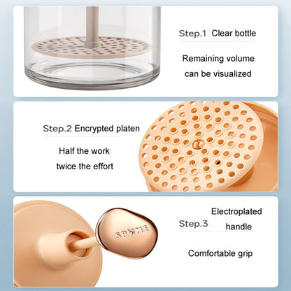 Facial Cleanser And Shower Gel Foamer Fast Foaming Cleansing Bottle(Pink) - free shipping - PMC Jewellery - Order now!
