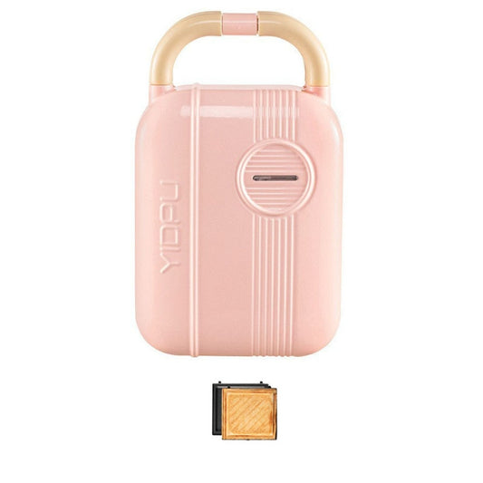 2 In 1 YIDPU Multifunctional Family Breakfast Maker Light Diet Sandwich Waffle Baker, CN Plug(Pink) - free shipping - PMC Jewellery - Order now!