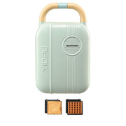 3 In 1 YIDPU Multifunctional Family Breakfast Maker Light Diet Sandwich Waffle Baker, CN Plug(Green)
