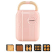 6 In 1 YIDPU Multifunctional Family Breakfast Maker Light Diet Sandwich Waffle Baker, CN Plug(Pink) - free shipping - PMC TechLife - Order now!