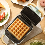 6 In 1 YIDPU Multifunctional Family Breakfast Maker Light Diet Sandwich Waffle Baker, CN Plug(Green)