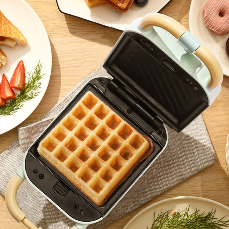 6 In 1 YIDPU Multifunctional Family Breakfast Maker Light Diet Sandwich Waffle Baker, CN Plug(Green)