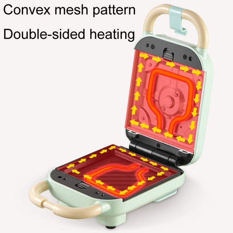 2 In 1 YIDPU Multifunctional Family Breakfast Maker Light Diet Sandwich Waffle Baker, CN Plug(Green) - free shipping - PMC TechLife - Order now!