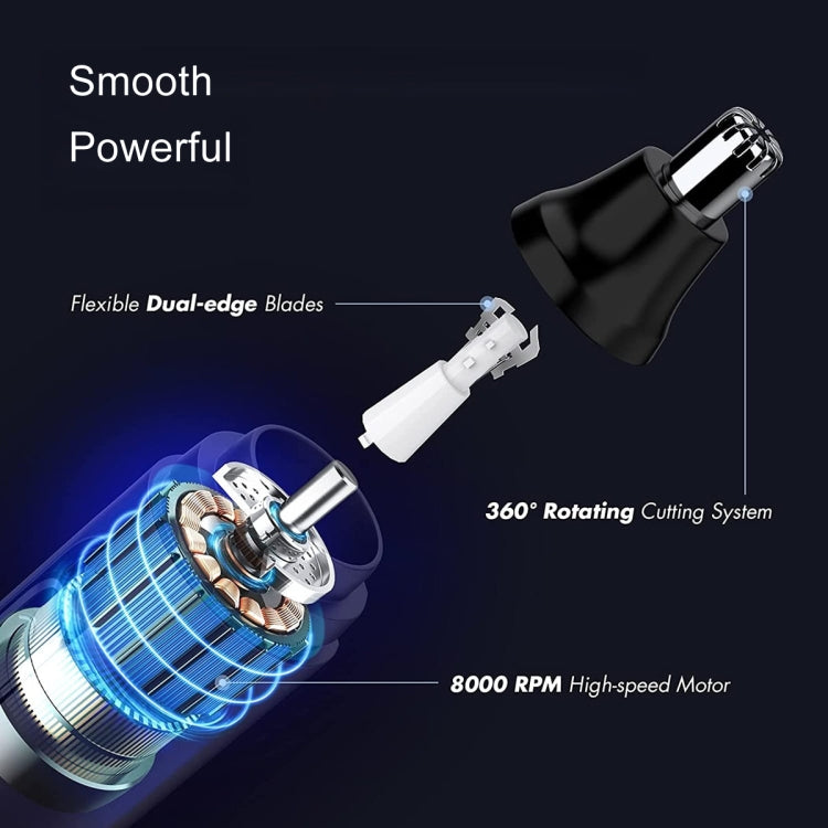 SPORTSMAN Men Electric Nose Hair Cutter, Size: Dry Battery(Black) - free shipping - PMC TechLife - Order now!