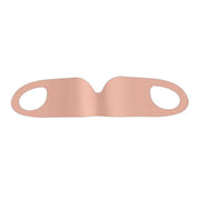 Strong Blackout Soft Relieve Fatigue Eye Protection Skin-Friendly Breathable Elasticity Washable Eye Mask, Size: L(Pink)