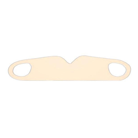 Strong Blackout Soft Relieve Fatigue Eye Protection Skin-Friendly Breathable Elasticity Washable Eye Mask, Size: L(Skin Color)