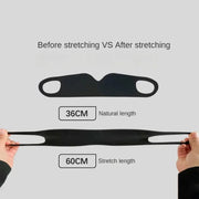 Strong Blackout Soft Relieve Fatigue Eye Protection Skin-Friendly Breathable Elasticity Washable Eye Mask, Size: M(Skin Color)