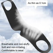 Strong Blackout Soft Relieve Fatigue Eye Protection Skin-Friendly Breathable Elasticity Washable Eye Mask, Size: M(Skin Color)