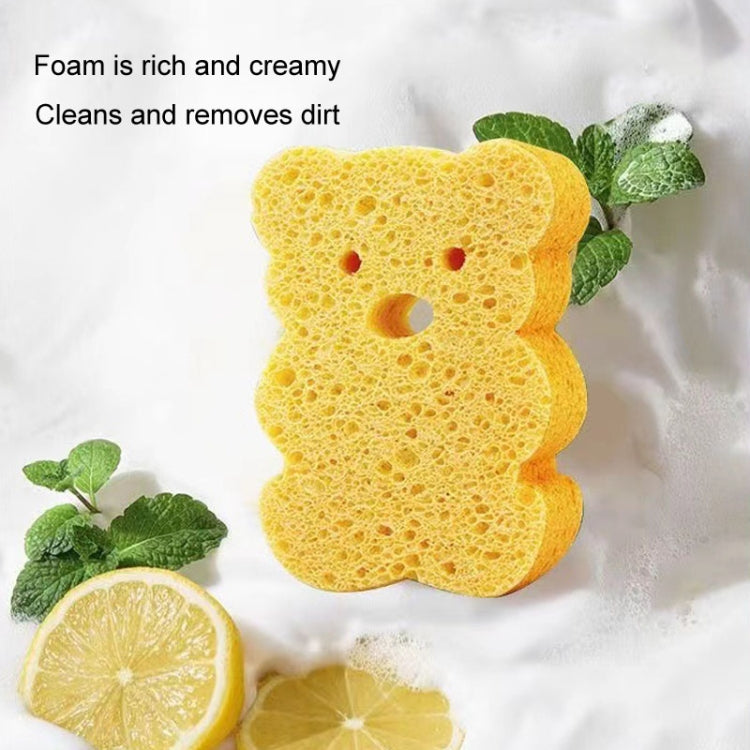 Baby Bathing Wood Pulp Sponge Cute Cartoon Soft Bath Sponge Bath Scrubber, Model: Duck - Bath Brushes & Sponges by PMC Jewellery | Online Shopping South Africa | PMC Jewellery | Buy Now Pay Later Mobicred