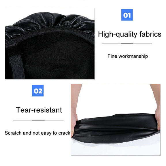 Electronic Bicycle Thickened Leather Heat Insulation Water-resistant Universal Seat Cushion Covers, For: Front Seat