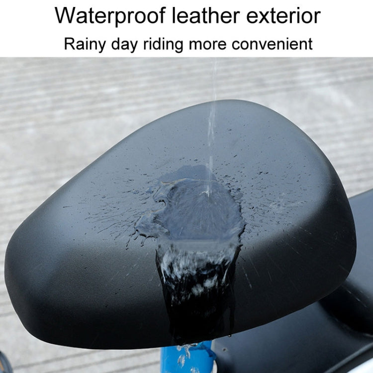 Electronic Bicycle Thickened Leather Heat Insulation Waterproof Universal Seat Cushion Covers, For: Front Seat - free shipping - PMC TechLife - Order now!