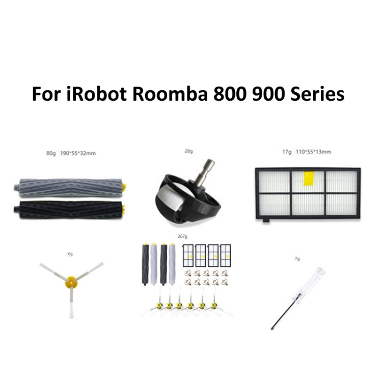 11pcs /Set Filter Sweeper Accessories For iRobot Roomba 800 & 900 Series