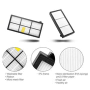 11pcs /Set Filter Sweeper Accessories For iRobot Roomba 800 & 900 Series