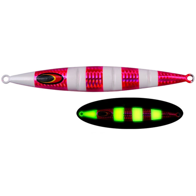 PROBEROS F125 Jogging Steelhead Deep Sea Boat Fishing Lure Rapid Sinking Sea Fishing Fake Bait, Size: 150g(Luminous Color C)