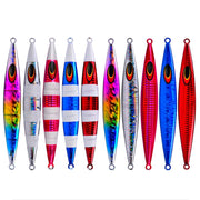 PROBEROS F125 Jogging Steelhead Deep Sea Boat Fishing Lure Rapid Sinking Sea Fishing Fake Bait, Size: 60g(Color E)