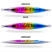 PROBEROS F125 Jogging Steelhead Deep Sea Boat Fishing Lure Rapid Sinking Sea Fishing Fake Bait, Size: 150g(Color E)