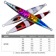 PROBEROS F125 Jogging Steelhead Deep Sea Boat Fishing Lure Rapid Sinking Sea Fishing Fake Bait, Size: 150g(Color E)