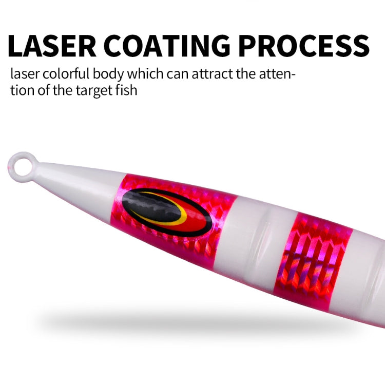 PROBEROS F125 Jogging Steelhead Deep Sea Boat Fishing Lure Rapid Sinking Sea Fishing Fake Bait, Size: 100g(Color E) - free shipping - PMC TechLife - Order now!