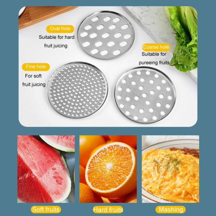 Stainless Steel Potato Press Manual Juicer Vegetable And Fruit Squeezer, Model: SJ-02 Side Hole