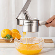 Stainless Steel Potato Press Manual Juicer Vegetable And Fruit Squeezer, Model: SJ-02 Side Hole