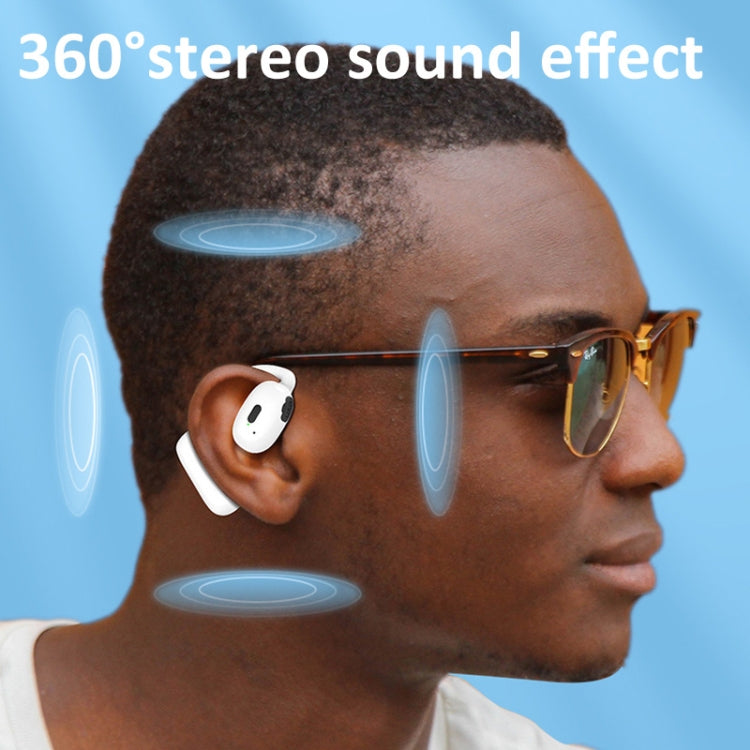 Bluetooth V5.4 Hanging Ear Wireless Earbuds Stereo Sound Headphones(Black) - Bluetooth Earphone by PMC TechLife | Online Shopping South Africa | PMC TechLife