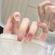 24pcs/box Handmade Nail Glitter Nail Jelly Glue Finished Patch, Color: BS2025(Wear Tool Bag) - free shipping - PMC Jewellery - Order now!