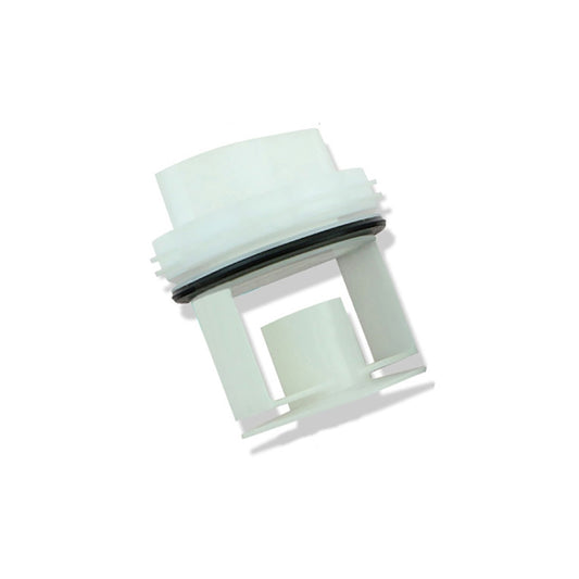 For Siemens Bosch WM1095/1065 WD7205 Washing Machine Drainage Pump Drain Outlet Seal Cover Plug(White) - free shipping - PMC Jewellery - Order now!