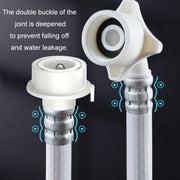 Fully Automatic Washing Machine Water Inlet Hose Adapter, Length: 4m