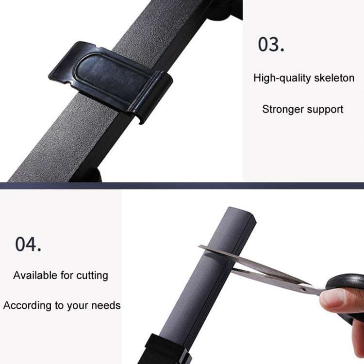 65 x 150cm Car Front Gear Auto Retractable Sunshade Household Pleated Window Covering - Sound & Heat Insulation Cotton by PMC TechLife | Online Shopping South Africa | PMC TechLife | Buy Now Pay Later Mobicred