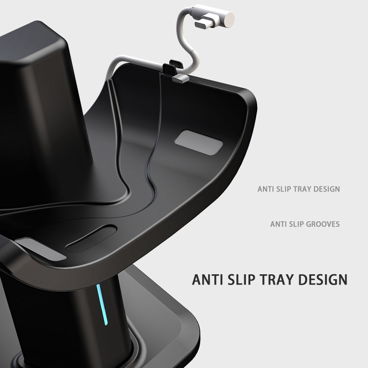 For Meta Quest 3 / 2 / Pro Charging Storage Stand With RGB Lights(Black) - VR Accessories by PMC TechLife | Online Shopping South Africa | PMC TechLife