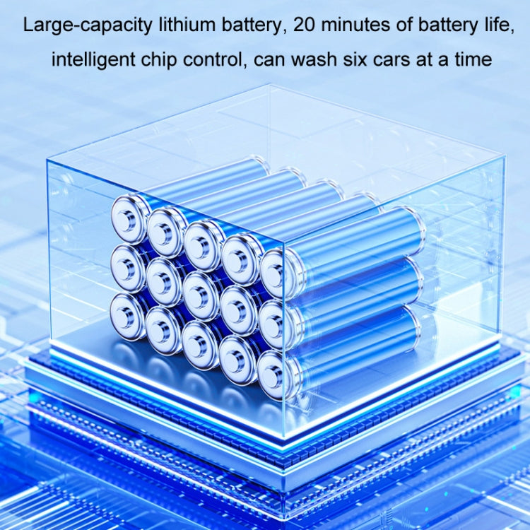 Wireless Electric Foam Watering Can Car Wash High Pressure PA Gardening Tools(1.5L) - Car washing supplies by PMC TechLife | Online Shopping South Africa | PMC TechLife | Buy Now Pay Later Mobicred