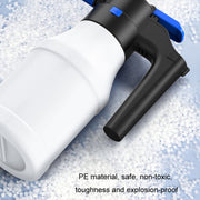 Wireless Electric Foam Watering Can Car Wash High Pressure PA Gardening Tools(1.5L)