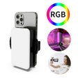 RGB Fill Light Photography Lamp With Hidden Folding Phone Clip & Cold Shoe Interface F-615 - Selfie Light by PMC TechLife | Online Shopping South Africa | PMC TechLife | Buy Now Pay Later Mobicred