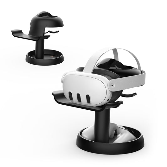 AMVR TYBP1 VR Desktop Storage Display Rack For Apple Vision Pro / Meta Quest 3 / Pico 4 / PlayStation VR 2(Black) - free shipping - PMC Jewellery - Order now!
