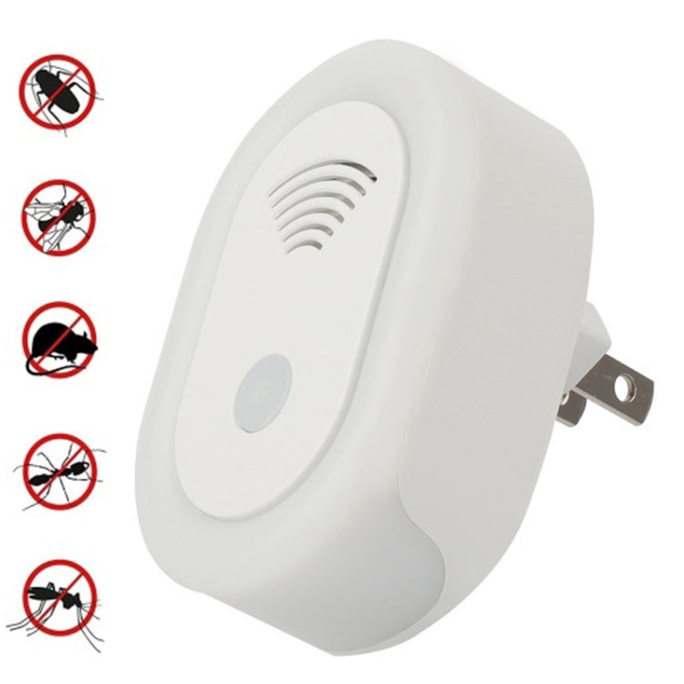 Adjustable Night Light Ultrasonic Mosquito Repeller Mini Home Electronic Mouse Repeller, Spec: AU Plug(White) - Repellents by PMC TechLife | Online Shopping South Africa | PMC TechLife | Buy Now Pay Later Mobicred