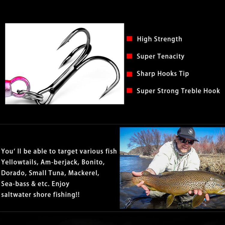 PROBEROS LF126 Long Casting Lead Fish Bait Freshwater Sea Fishing Fish Lures Sequins, Weight: 20g(Luminous Color A) - free shipping - PMC TechLife - Order now!