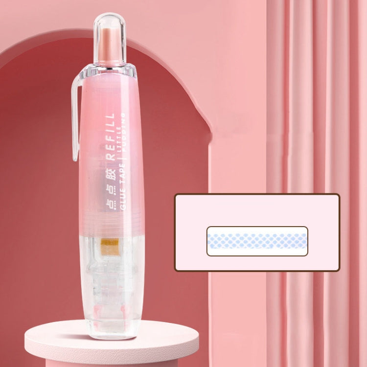 Push-Dry Quick Glue Stick Correction Tape Double Sided Adhesive For Handmade Handbook(Pink) - Tape & Solid glue by PMc TechLife | Online Shopping South Africa | PMc TechLife | Buy Now Pay Later Mobicred