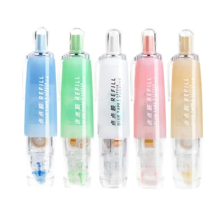 Push-Dry Quick Glue Stick Correction Tape Double Sided Adhesive For Handmade Handbook(Pink) - Tape & Solid glue by PMc TechLife | Online Shopping South Africa | PMc TechLife | Buy Now Pay Later Mobicred