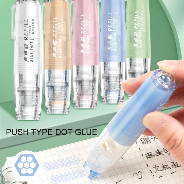 Push-Dry Quick Glue Stick Correction Tape Double Sided Adhesive For Handmade Handbook(White) - Tape & Solid glue by PMc TechLife | Online Shopping South Africa | PMc TechLife | Buy Now Pay Later Mobicred