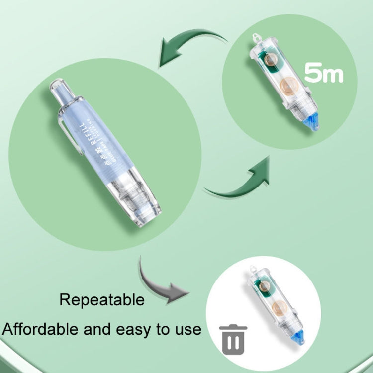 Push-Dry Quick Glue Stick Correction Tape Double Sided Adhesive For Handmade Handbook(Blue) - Tape & Solid glue by PMc TechLife | Online Shopping South Africa | PMc TechLife | Buy Now Pay Later Mobicred
