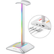 New Bee Dual Output Colorful Headset Display Rack HUB Expansion Headphone Holder, Color: Z8 Silver - Headset Stand by PMC TechLife | Online Shopping South Africa | PMC TechLife | Buy Now Pay Later Mobicred