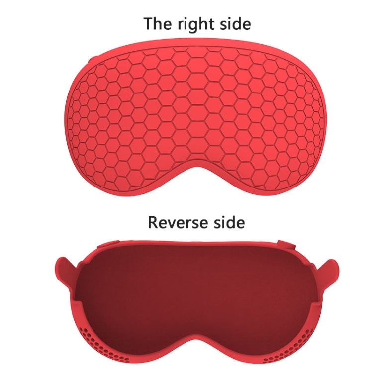 For Apple Vision Pro Silicone Protective Cover VR Accessories(Red) - VR Accessories by PMC TechLife | Online Shopping South Africa | PMC TechLife | Buy Now Pay Later Mobicred